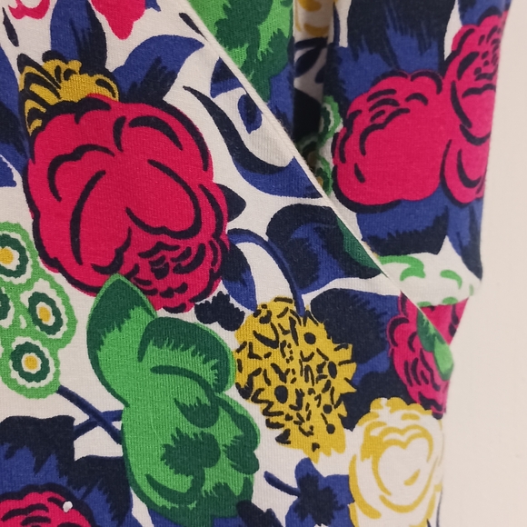 Boden Feminine Floral Wrap Dress Cottagecore Womens Size 10 Long - Picture 15 of 16